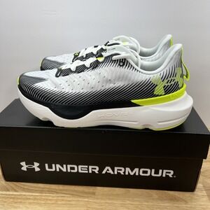 Under Armour HOVR Infinite Pro Running Shoes Women's 10 White/Grey‎ 3027200-104